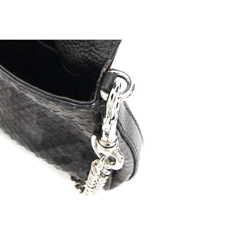 Gucci Bag Chain Shoulder Bamboo Python Shoulder L… - image 7